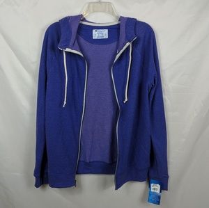 NEW Championship Women Zip-Up Hoodie PURPLE JACKET